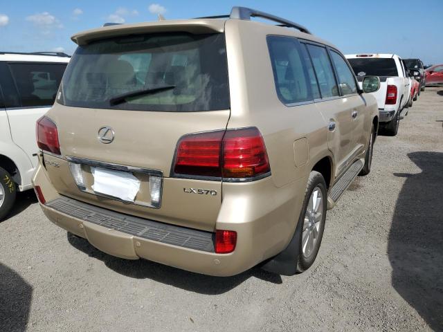 JTJHY00W284008263 - 2008 LEXUS LX 570 GOLD photo 4