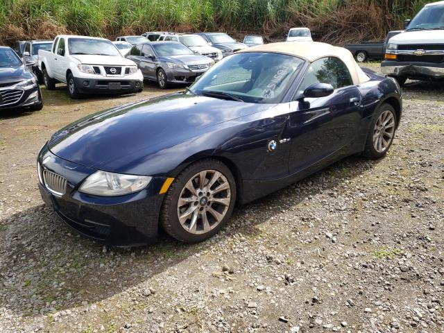 4USBU53546LX01997 - 2006 BMW Z4 3.0SI BLUE photo 2