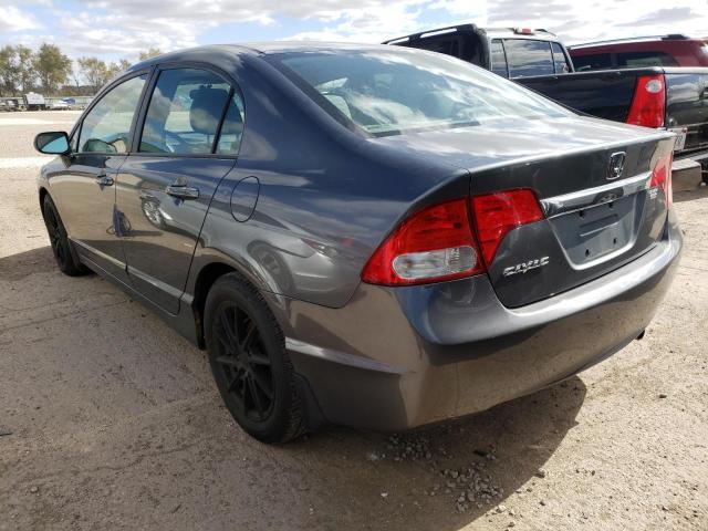 19XFA16869E034507 - 2009 HONDA CIVIC EX GRAY photo 3