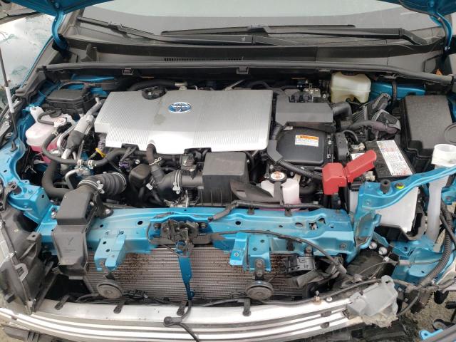 JTDKAMFP6M3196905 - 2021 TOYOTA PRIUS PRIM 青色 照片 7