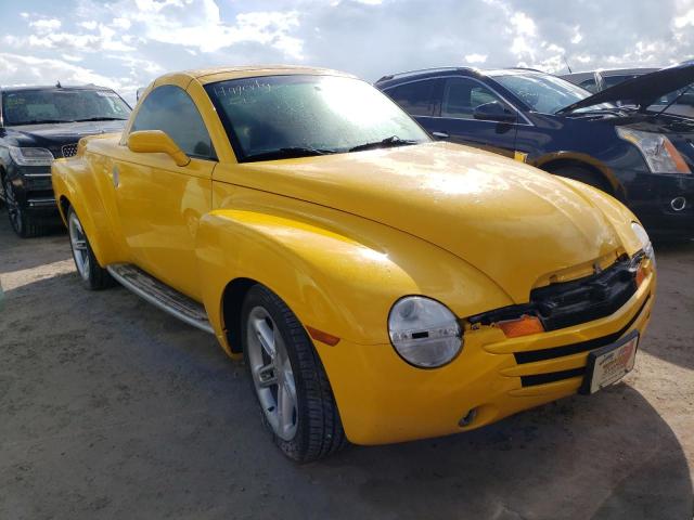 1GCES14P64B108162 - 2004 CHEVROLET SSR YELLOW photo 1