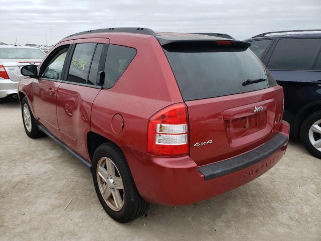 1J4NF4FB6AD505775 - 2010 JEEP COMPASS SP RED photo 3