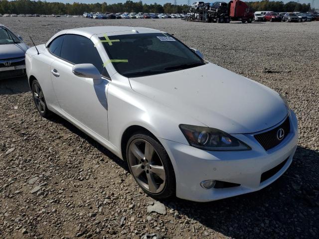 JTHFE2C25B2506546 - 2011 LEXUS IS 350 WHITE photo 1