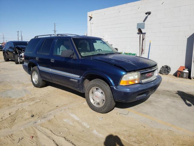 1GKCS13W8Y2382750 - 2000 GMC JIMMY BLUE photo 1