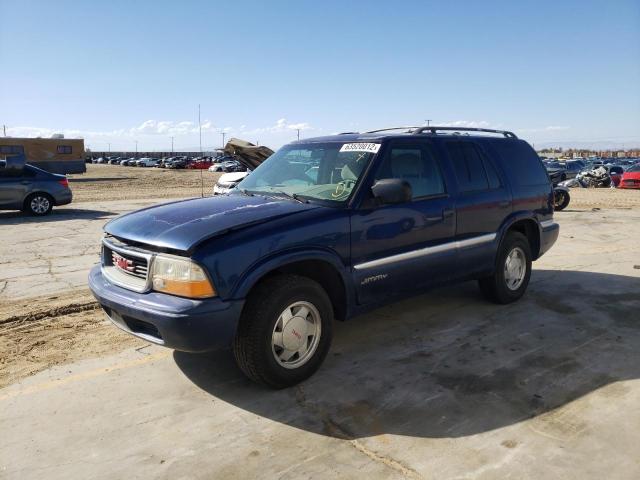 1GKCS13W8Y2382750 - 2000 GMC JIMMY BLUE photo 2