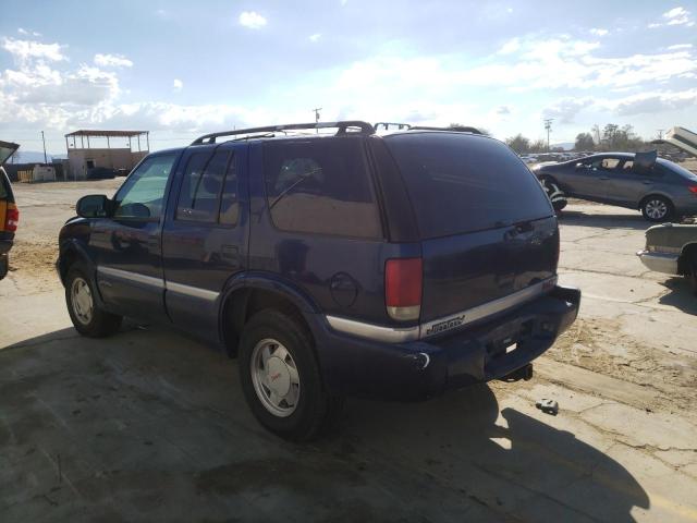 1GKCS13W8Y2382750 - 2000 GMC JIMMY BLUE photo 3