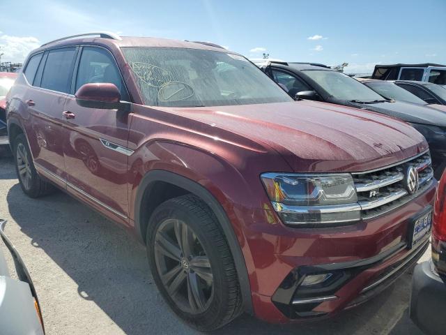 1V2XR2CA7KC555242 - 2019 VOLKSWAGEN ATLAS SE RED photo 1