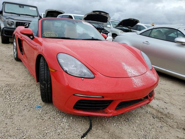 WP0CA2A87NS205269 - 2022 PORSCHE BOXSTER BA RED photo 1