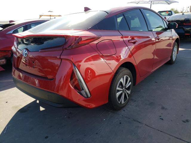 JTDKARFP1J3084229 - 2018 TOYOTA PRIUS PRIM 红色 照片 4
