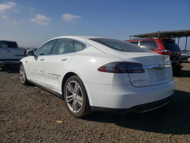 5YJSA1CG1DFP27417 - 2013 TESLA MODEL S Սպիտակ լուսանկար 3