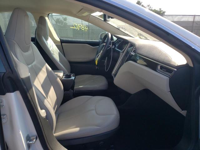 5YJSA1CG1DFP27417 - 2013 TESLA MODEL S Սպիտակ լուսանկար 5