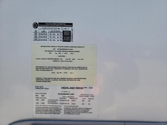 58TBH0BR0M3TL3067 - 2021 OPEN RV Beige photo 10