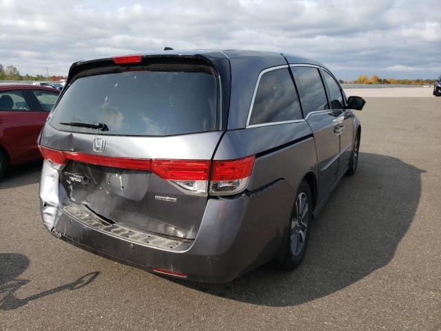 5FNRL5H97EB090044 - 2014 HONDA ODYSSEY TO GRAY photo 4