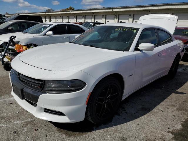 2C3CDXCT2JH260577 - 2018 DODGE CHARGER R/ WHITE photo 2