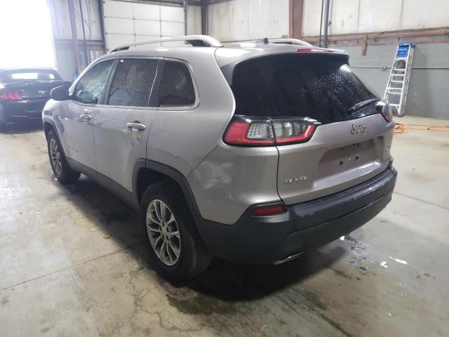 1C4PJMLX6KD126175 - 2019 JEEP CHEROKEE L SILVER photo 3