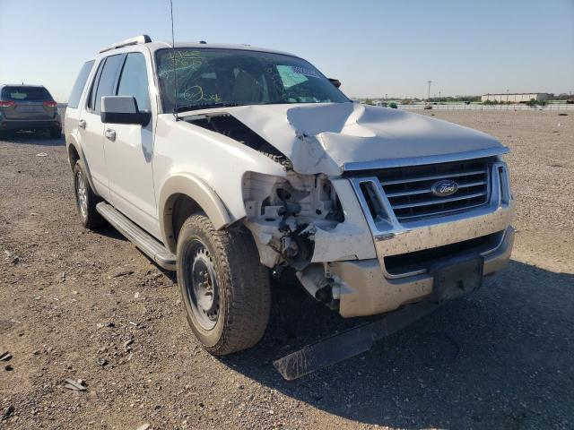 1FMEU6EE0AUA98499 - 2010 FORD EXPLORER E WHITE photo 1