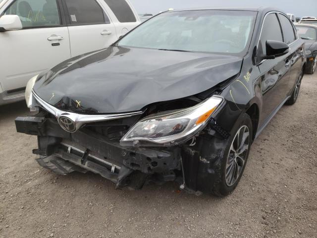 4T1BK1EB0HU245058 - 2017 TOYOTA AVALON XLE BLACK photo 2