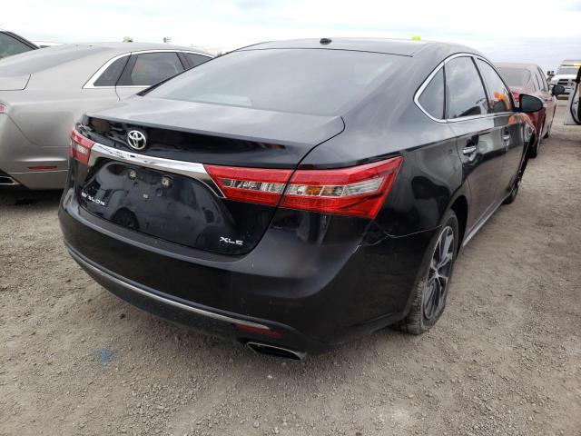 4T1BK1EB0HU245058 - 2017 TOYOTA AVALON XLE BLACK photo 4