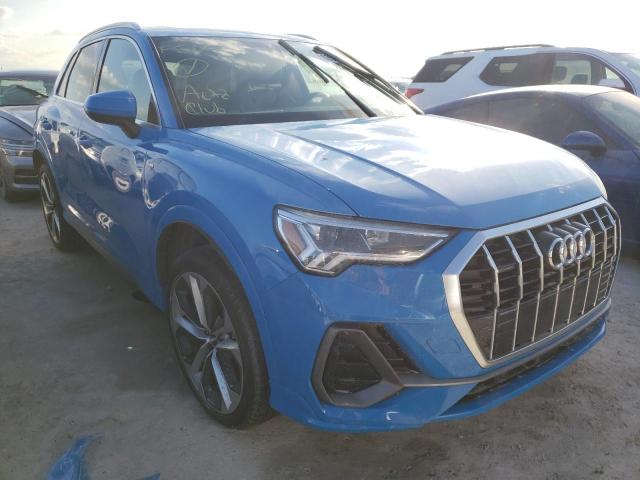 WA1EECF33L1001212 - 2020 AUDI Q3 PREMIUM BLUE photo 1