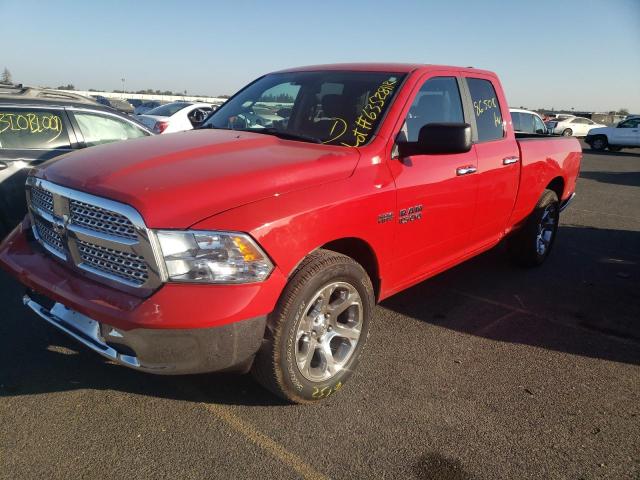 1C6RR6GT1HS550296 - 2017 RAM 1500 SLT RED photo 2