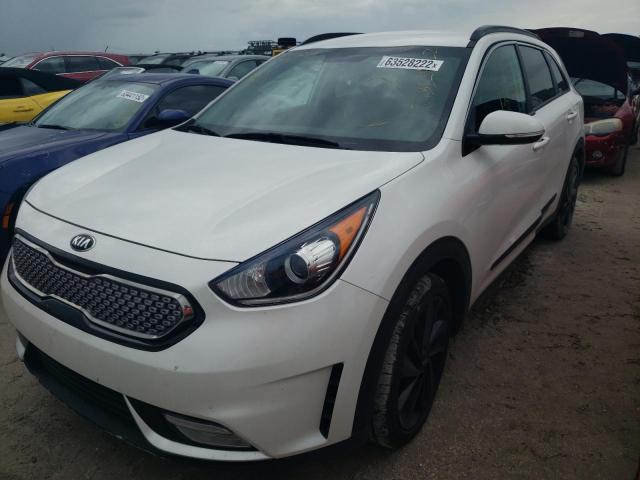 KNDCC3LC5K5258094 - 2019 KIA NIRO EX WHITE photo 2