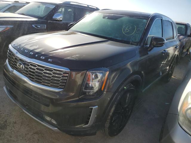 5XYP5DHC2LG004992 - 2020 KIA TELLURIDE GREEN photo 2