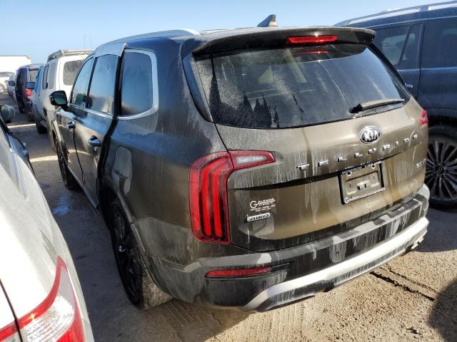 5XYP5DHC2LG004992 - 2020 KIA TELLURIDE GREEN photo 3