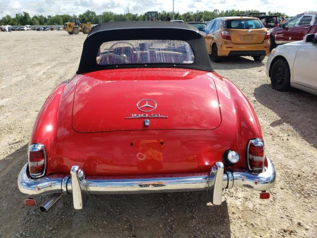 12104210014672 - 1960 MERCEDES-BENZ 190 SL RED photo 6