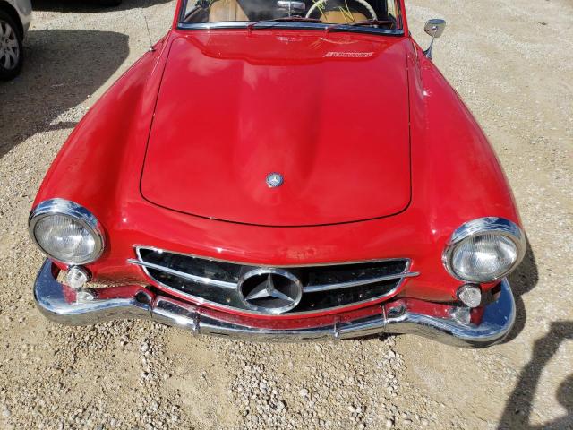 12104210014672 - 1960 MERCEDES-BENZ 190 SL RED photo 7