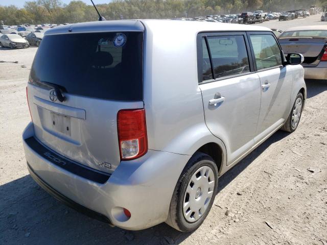 JTLZE4FE3FJ072546 - 2015 TOYOTA SCION XB ვერცხლისფერი ფოტო 4