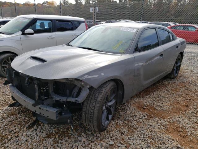 2C3CDXGJ3KH646208 - 2019 DODGE CHARGER SC GRAY photo 2