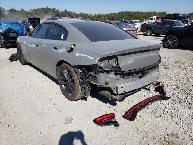 2C3CDXGJ3KH646208 - 2019 DODGE CHARGER SC GRAY photo 3