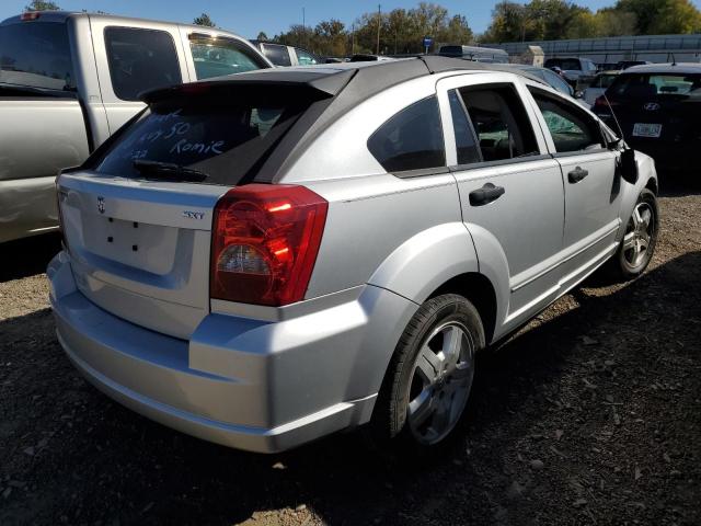 1B3HB48B17D388189 - 2007 DODGE CALIBER SX SILVER photo 4