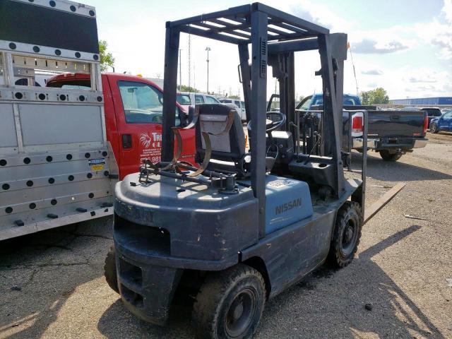 N0V1N - 1984 NISSAN FORKLIFT BLUE photo 4