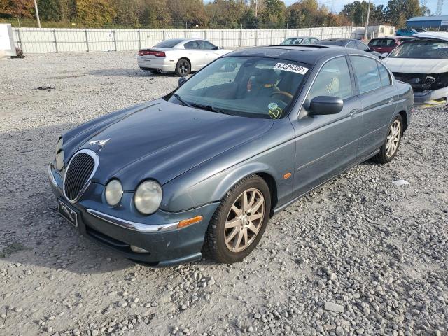 SAJDA01C7YFL77331 - 2000 JAGUAR S-TYPE GRAY photo 2