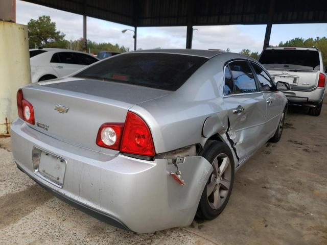 1G1ZC5EU8CF259708 - 2012 CHEVROLET MALIBU 1LT 银色 照片 4