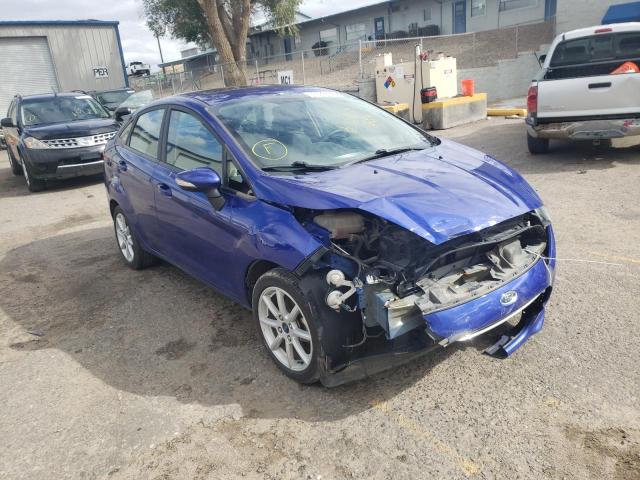 3FADP4BJ7FM207877 - 2015 FORD FIESTA SE BLUE photo 1