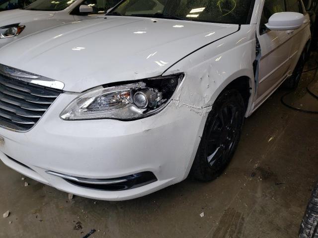 1C3CCBAB7CN248399 - 2012 CHRYSLER 200 LX WHITE photo 9