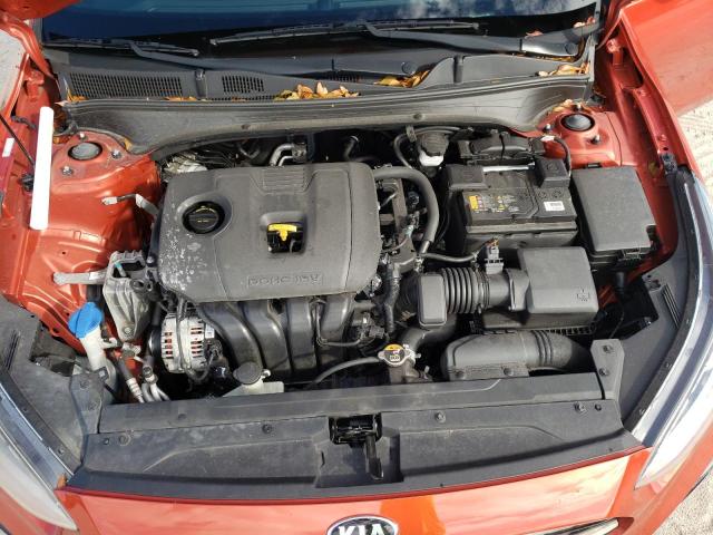 3KPF34AD6LE253944 - 2020 KIA FORTE GT L ORANGE photo 7