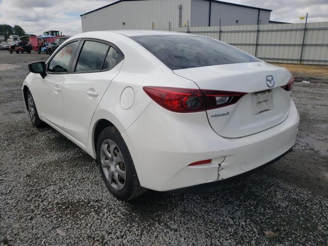 JM1BM1T77F1246428 - 2015 MAZDA 3 SV WHITE photo 3