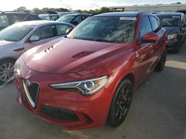 ZASFAKEV3J7C24399 - 2018 ALFA ROMEO STELVIO QU UNKNOWN - NOT OK FOR INV. photo 2