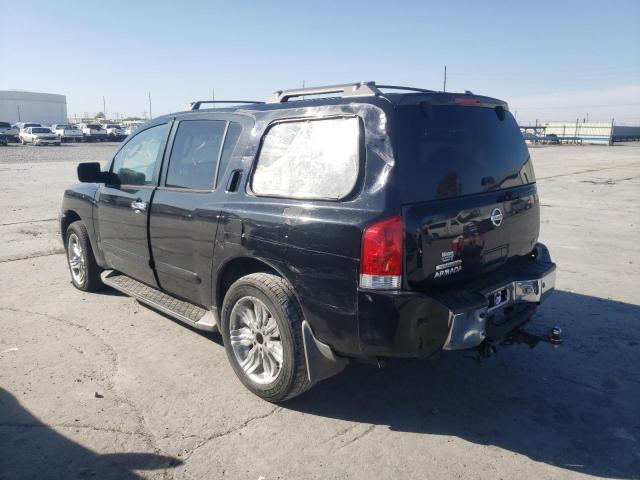 5N1AA08B64N718566 - 2004 NISSAN ARMADA SE BLACK photo 3