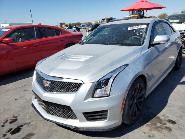 1G6AN5SY8G0144575 - 2016 CADILLAC ATS-V SILVER photo 2