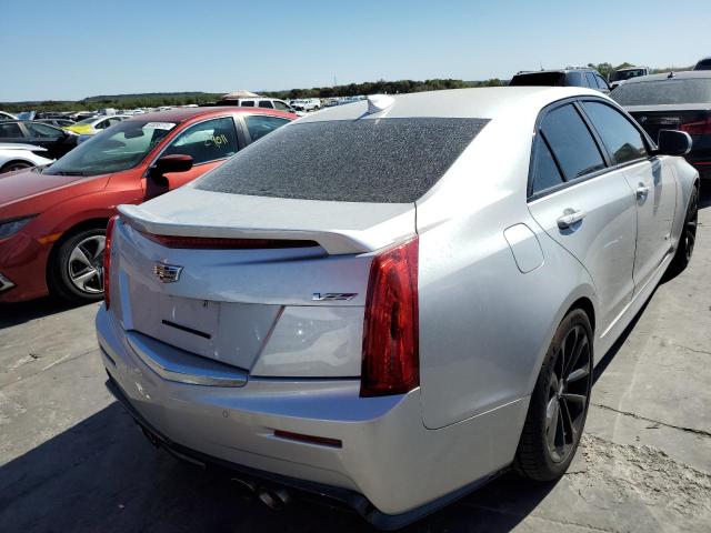 1G6AN5SY8G0144575 - 2016 CADILLAC ATS-V SILVER photo 4