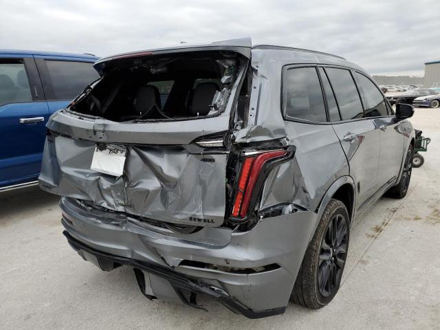 1GYKPGRS9MZ129223 - 2021 CADILLAC XT6 SPORT GRAY photo 4