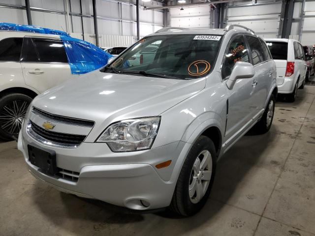 3GNFL4E5XCS637429 - 2012 CHEVROLET CAPTIVA SP SILVER photo 2