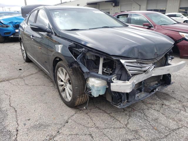 KMHFG4JG1DA248438 - 2013 HYUNDAI AZERA BLACK photo 1