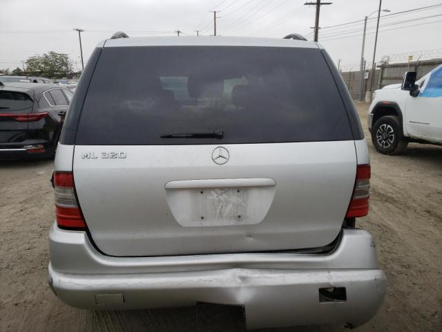 4JGAB54E7YA173260 - 2000 MERCEDES-BENZ ML 320 SILVER photo 6