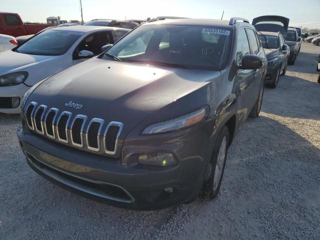 1C4PJLDB5EW279362 - 2014 JEEP CHEROKEE L GRAY photo 2