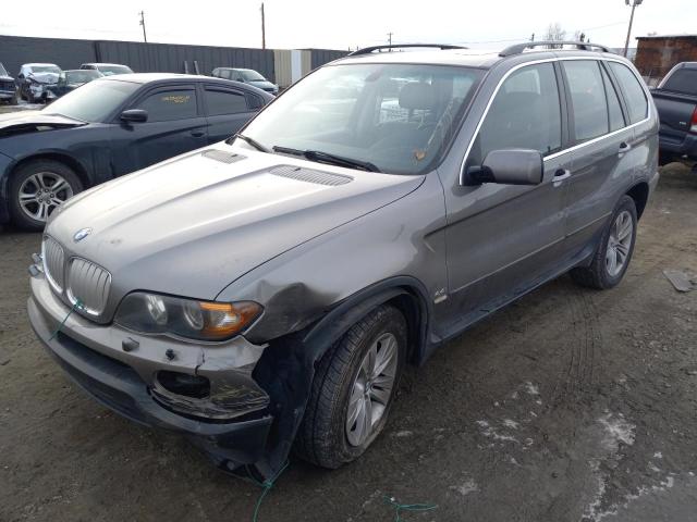 5UXFB53536LV27450 - 2006 BMW X5 4.4I GRAY photo 2